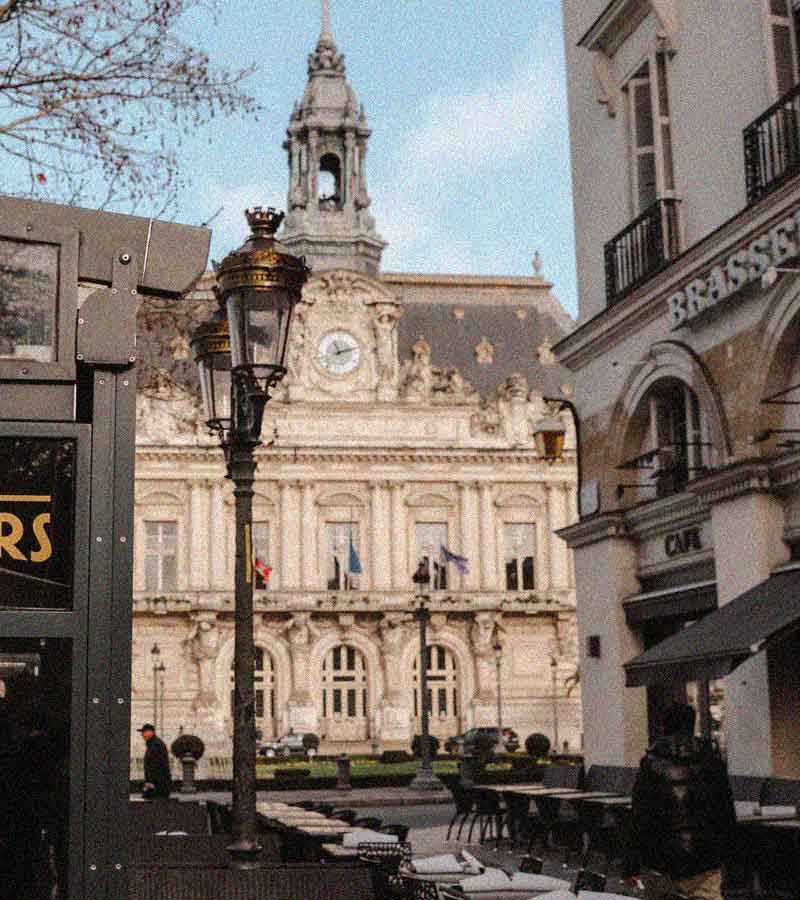 photo du bourg de St Briac